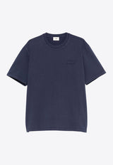 Autry Embroidered Logo T-shirt Navy TSPX12_OB