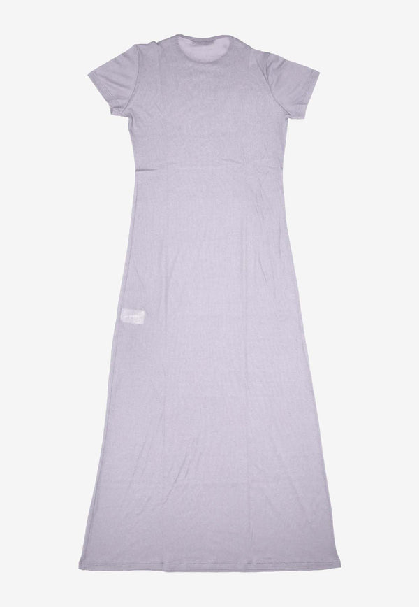La Rose Jersey T-shirt Dress Gray DS003008_GREY