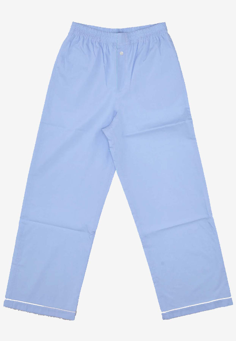 La Rose Signature Pajama Pants Light Blue PS001001_LIGHT BLUE