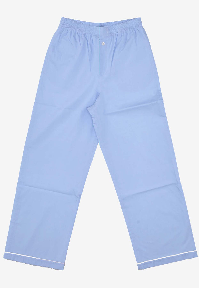 La Rose Signature Pajama Pants Light Blue PS001001_LIGHT BLUE