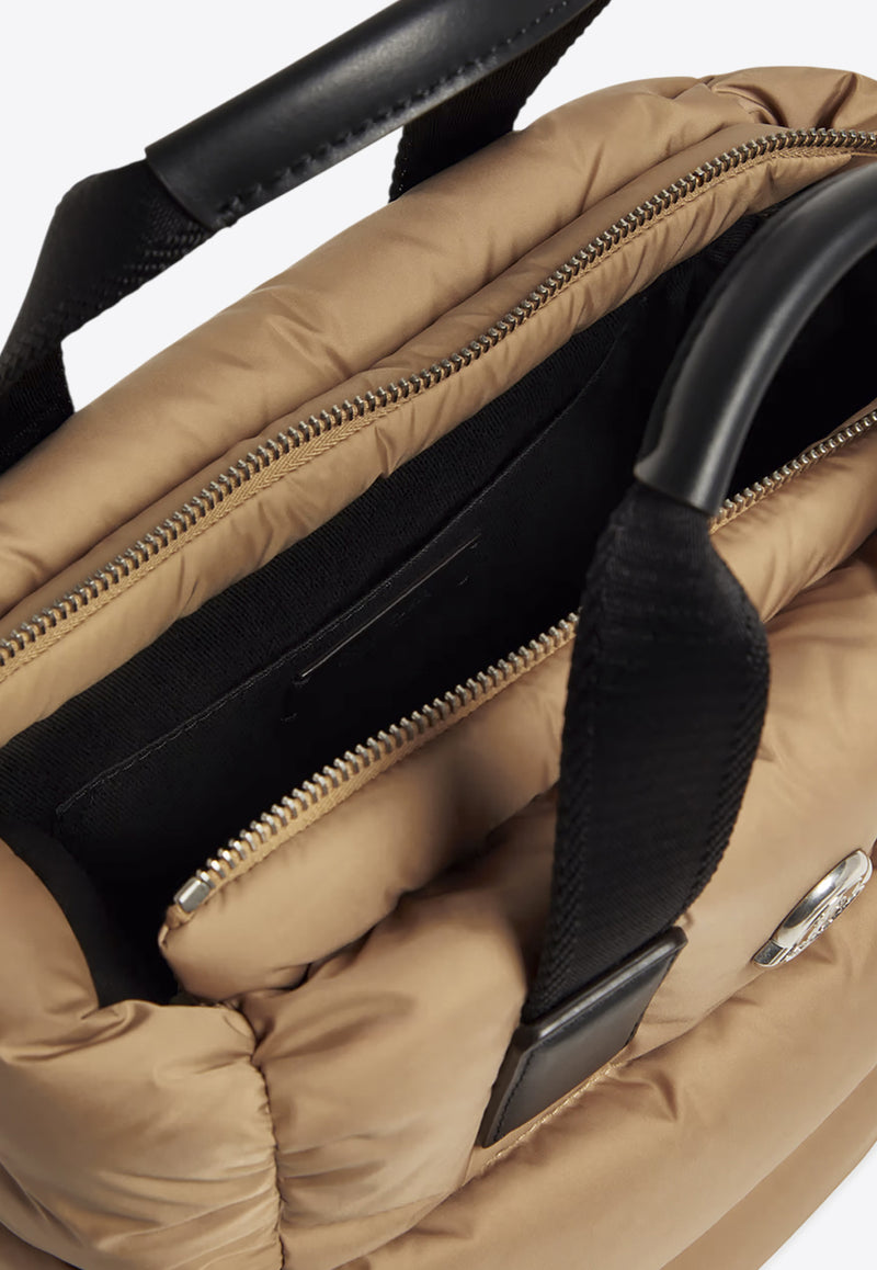 Moncler Mini Caradoc Padded Tote Bag Beige K109B5D00009M6275_236