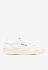 Autry Medalist Leather Low-Top Sneakers White AULMGG_04
