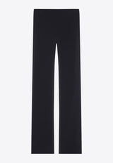Courrèges Illusion Straight-Leg Pants Black 424CPA276PL0159_9999