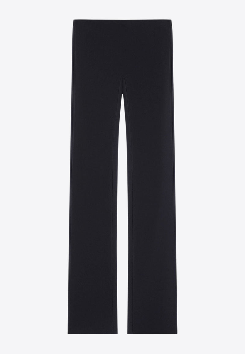 Courrèges Illusion Straight-Leg Pants Black 424CPA276PL0159_9999