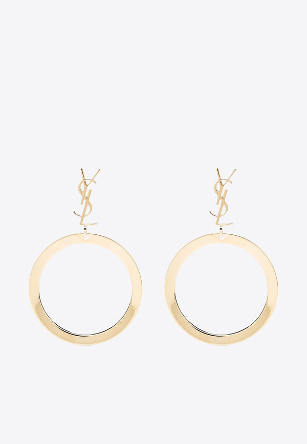 Saint Laurent Cassandre Drop Earrings  Gold 784142Y1500_8030
