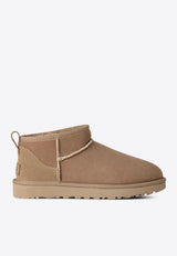 UGG Classic Ultra Mini Ankle Boots Sand 1116109_SAN