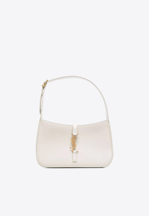Saint Laurent Le 5 À 7 Calf Leather Shoulder Bag Cream 6572282R20W_9207