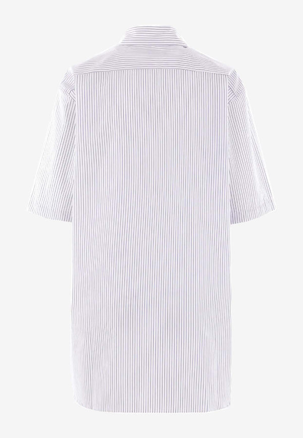 Niccolò Pasqualetti Douglas Striped Shirt Blue NP07SH02ACOPO_BLUE