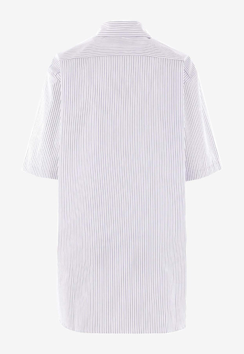 Niccolò Pasqualetti Douglas Striped Shirt Blue NP07SH02ACOPO_BLUE