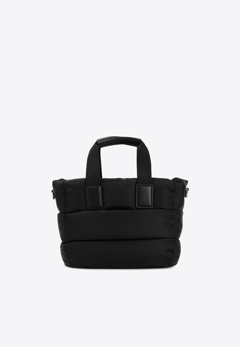 Moncler Mini Caradoc Padded Tote Bag Black K109B5D00009M6275_999