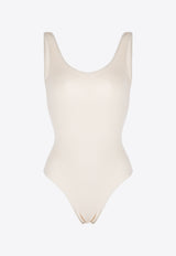 Anine Bing Jace One-Piece Swimsuit  White A110107_127