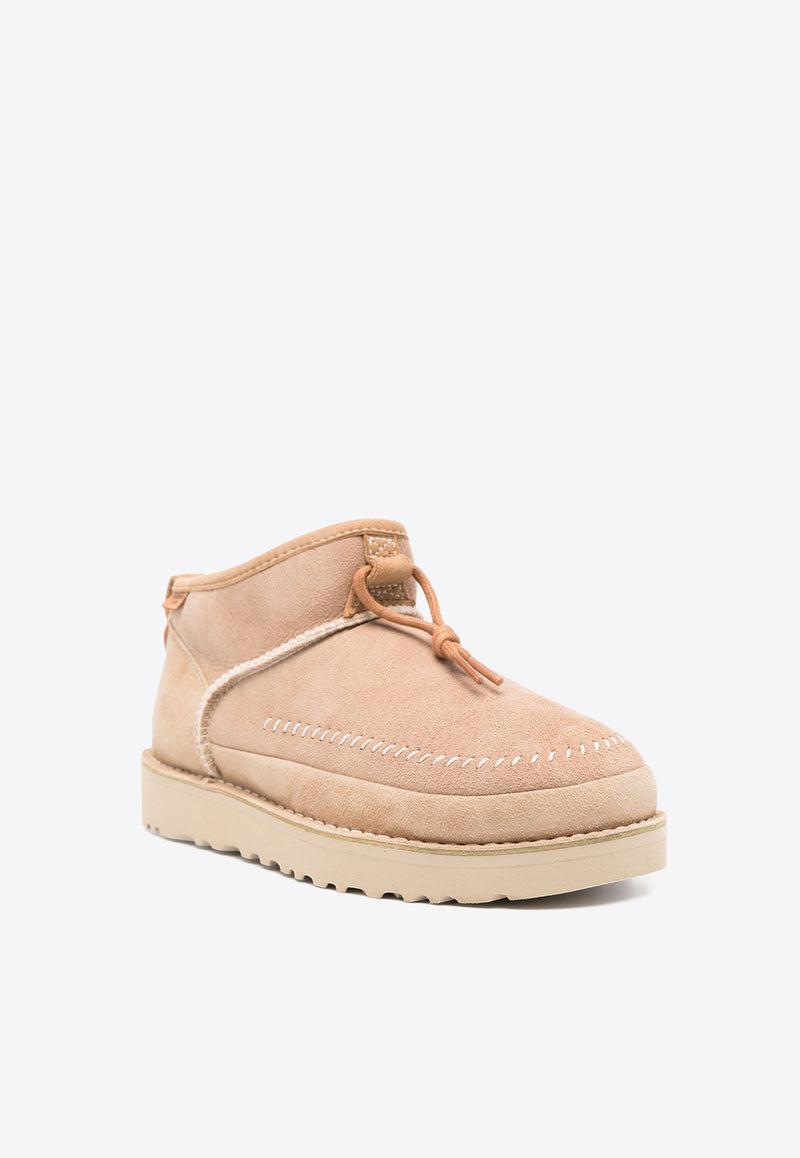 UGG Classic Ultra Mini Crafted Regenerate Boots Sand 1152953_SAN