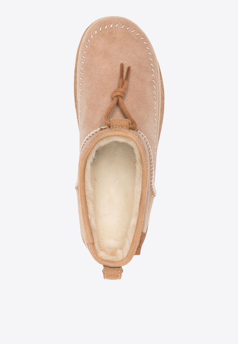 UGG Classic Ultra Mini Crafted Regenerate Boots Sand 1152953_SAN