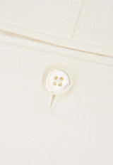 Thom Browne High-Rise Tailored Pants White FTC499AF0829_100