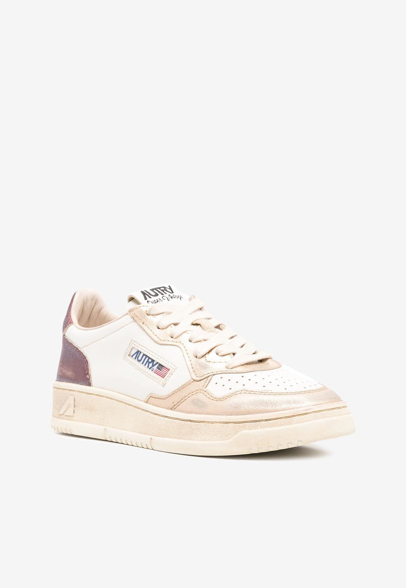 Autry Medalist Leather Low-Top Sneakers Multicolor AVLWMT_04