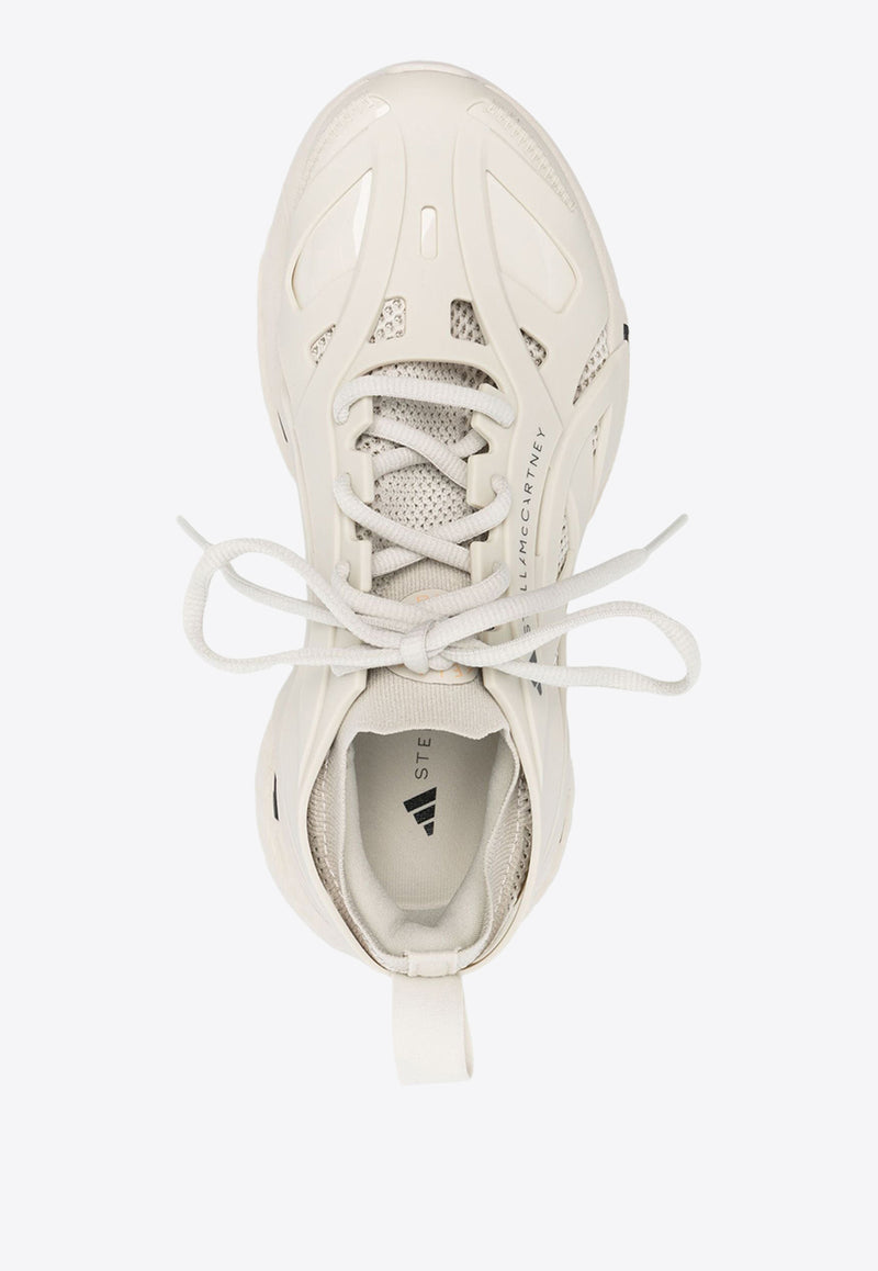 Adidas By Stella McCartney Solarglide Rubber Sneakers Beige ID7585_GOBI