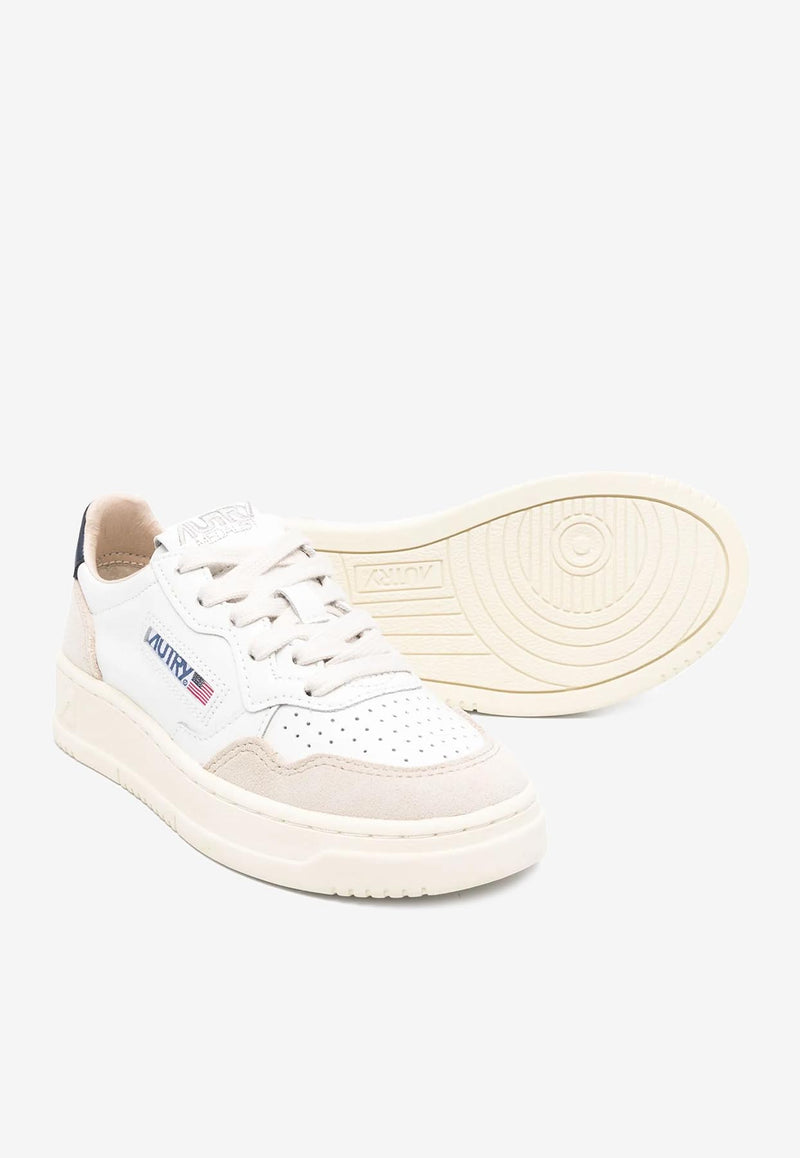Autry Kids Boys Medalist Low-Top Sneakers White KULKFS_04
