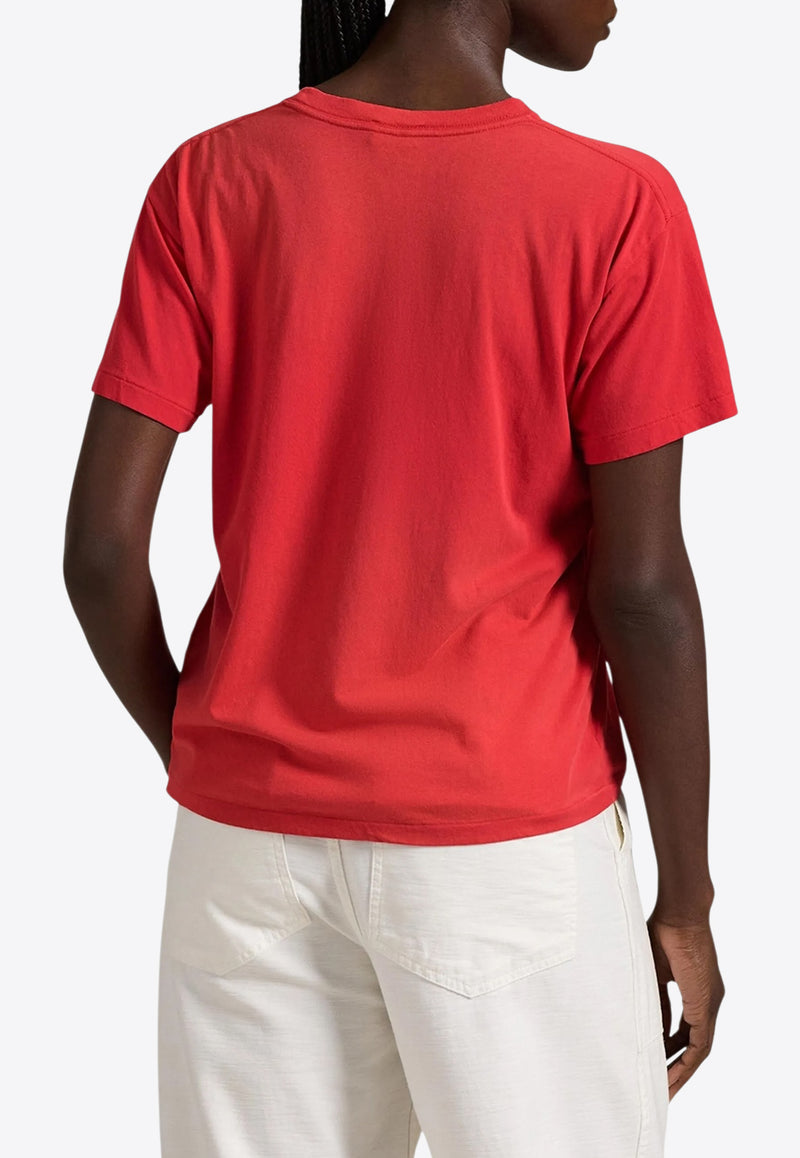 Ralph Lauren POLO Print T-shirt Red 211959617003_600