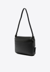 Courrèges Cloud Calf Leather Shoulder Bag Black 424GSA146CR0065_9999