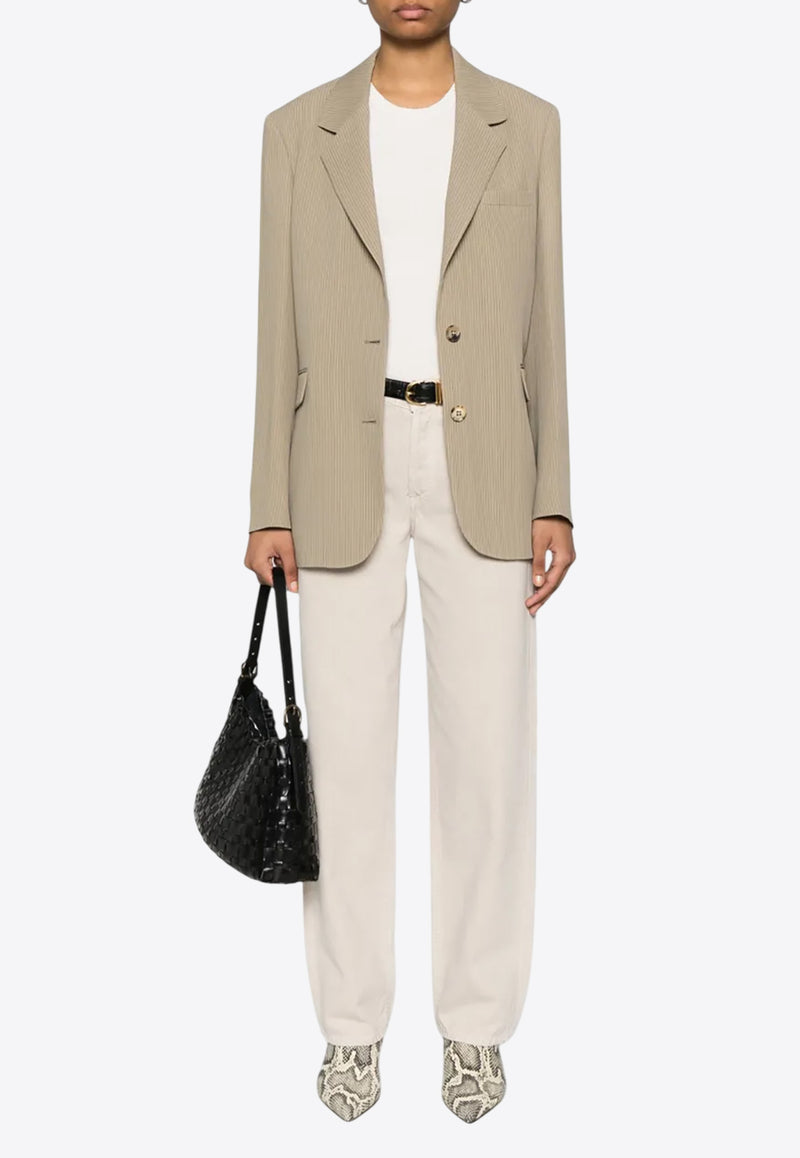 Agolde Rayne Ribbed Knit Tank Top  Gray A73561260_PDER