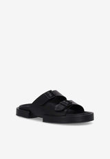 Ann Demeulemeester Henri Flat Sandals Black 2301WF71LT041_099