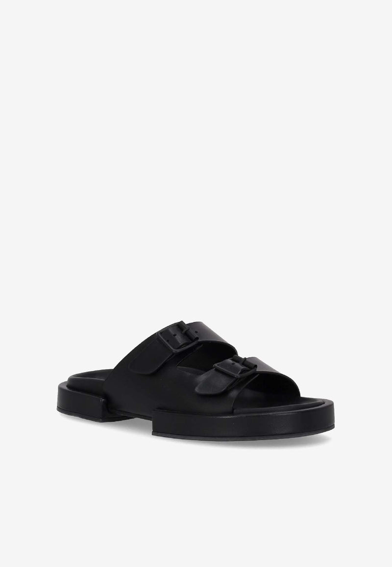 Ann Demeulemeester Henri Flat Sandals Black 2301WF71LT041_099