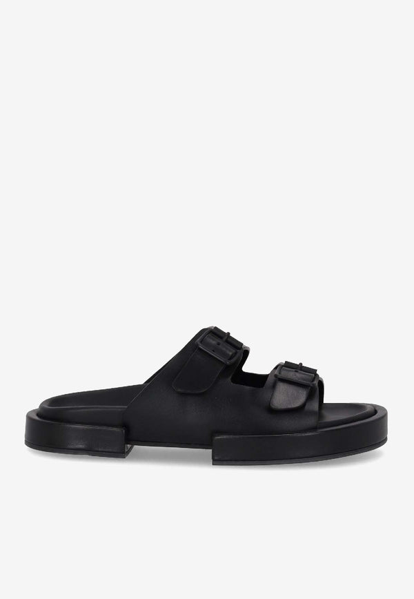 Ann Demeulemeester Henri Flat Sandals Black 2301WF71LT041_099
