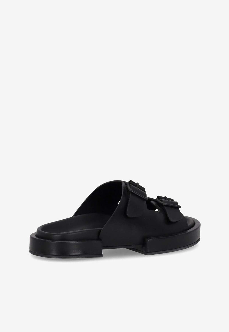 Ann Demeulemeester Henri Flat Sandals Black 2301WF71LT041_099