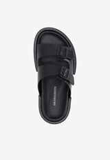 Ann Demeulemeester Henri Flat Sandals Black 2301WF71LT041_099