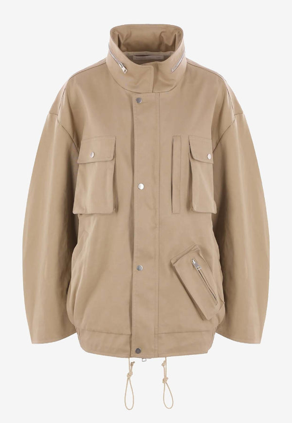 Niccolò Pasqualetti Carico Field Jacket Beige NP07J001COTW_BEIGE