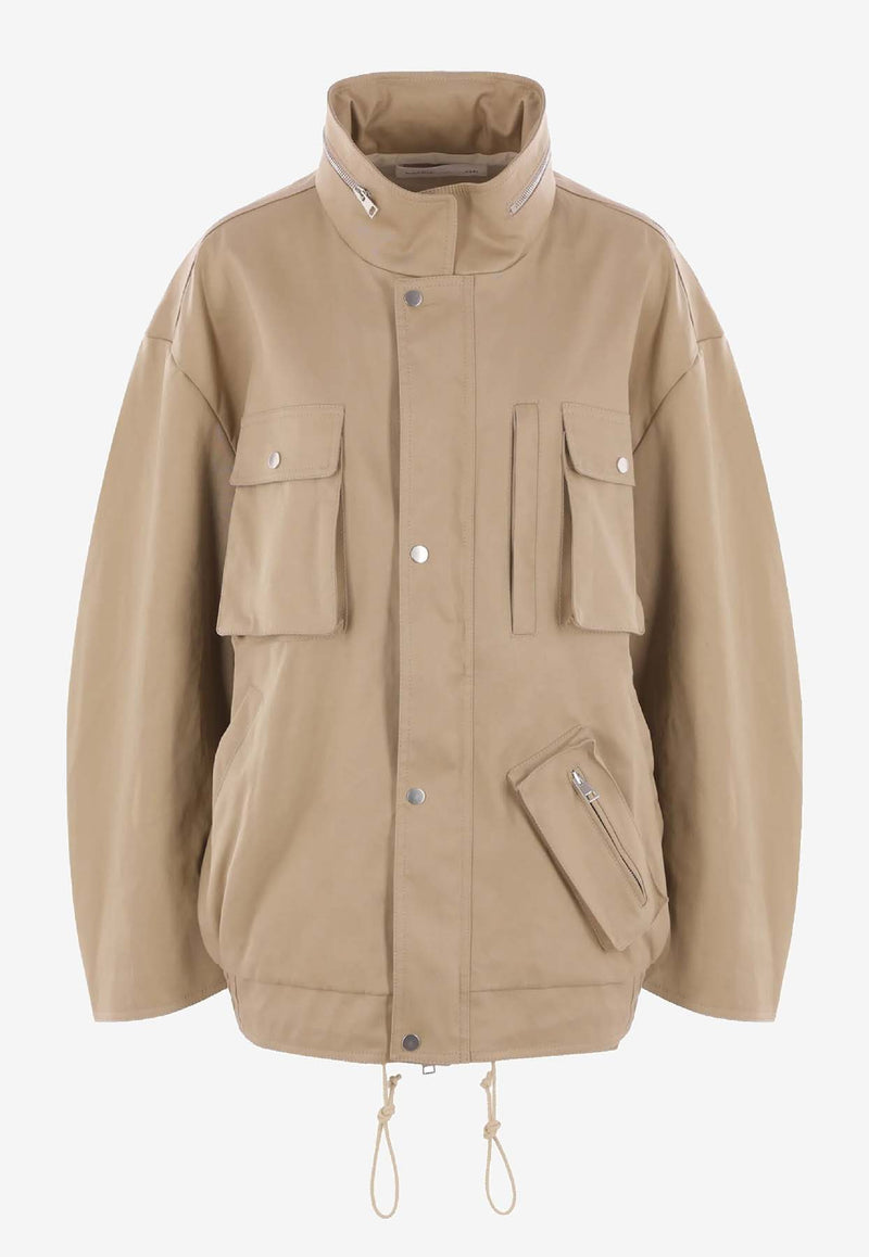 Niccolò Pasqualetti Carico Field Jacket Beige NP07J001COTW_BEIGE