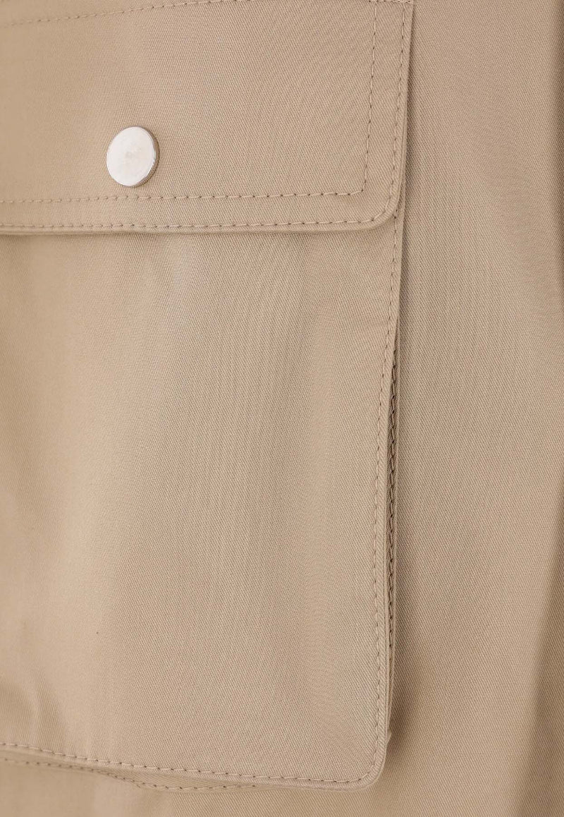 Niccolò Pasqualetti Carico Field Jacket Beige NP07J001COTW_BEIGE