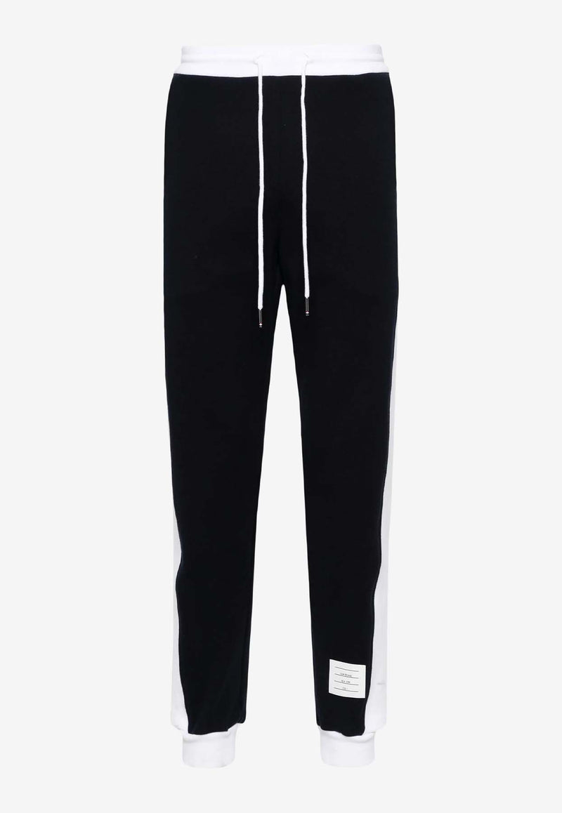 Thom Browne 4-bar Stripes Mid-Rise Track Pants Navy MJQ213A03037_415