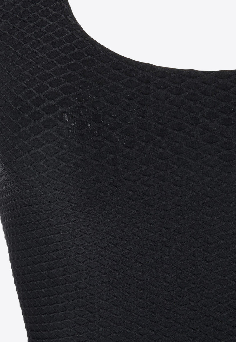 Anine Bing Jace One-Piece Swimsuit  Black A110107_007