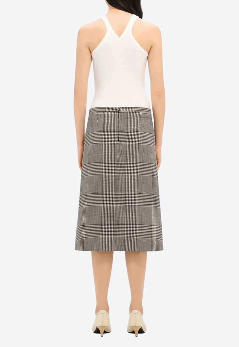 Courrèges V-neck Logo Tank Top White 324JDE079JS0121_0001