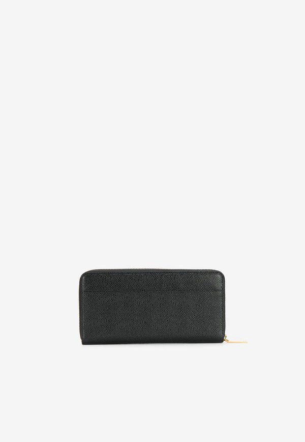 Thom Browne Signature Loop Zip-Around Wallet Black FAW012A00198_001