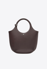 Courrèges Medium Holy Calf Leather Tote Bag  Brown 324GSA116CR0065_1146