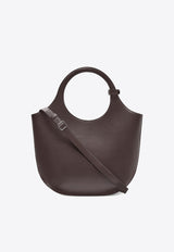 Courrèges Medium Holy Calf Leather Tote Bag  Brown 324GSA116CR0065_1146