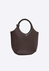 Courrèges Medium Holy Calf Leather Tote Bag  Brown 324GSA116CR0065_1146
