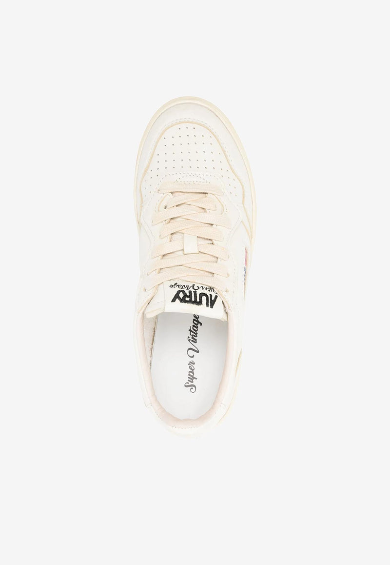 Autry Super Vintage Low-Top Sneakers White AVLWGI_01