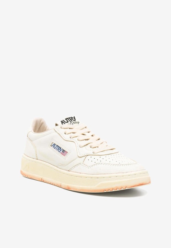 Autry Super Vintage Low-Top Sneakers White AVLWGI_01