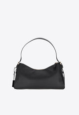 Prada Medium Aimée Leather Shoulder Bag Black 1BC231VLVM2CYS_F0002
