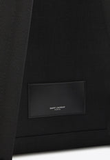 Saint Laurent City Leather Backpack Black 534967AAEJZ_1000