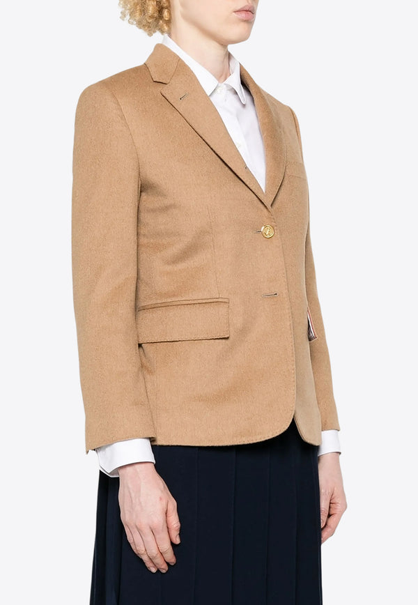 Thom Browne Single-Breasted Camel-Hair Blazer Camel FBC637AF0811_275