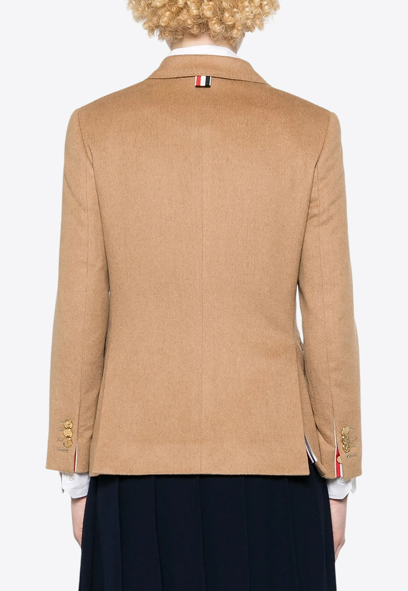 Thom Browne Single-Breasted Camel-Hair Blazer Camel FBC637AF0811_275