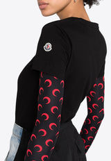 Moncler Logo Patch Crewneck T-shirt Black K10938C73200V8058_999