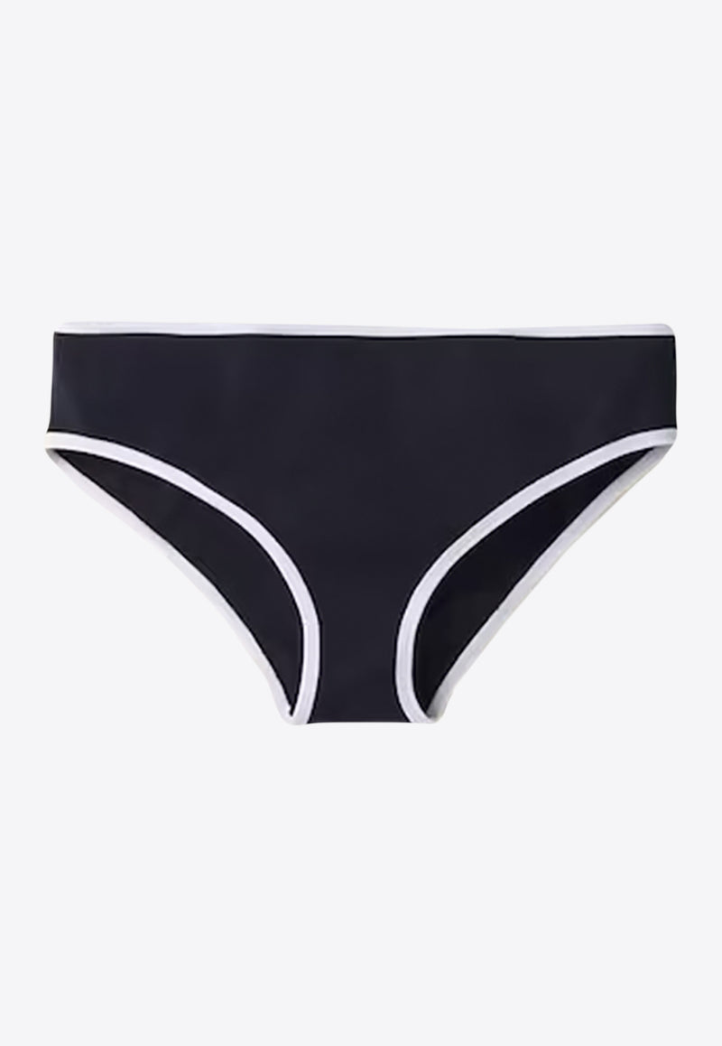 Miu Miu Logo Patch Bikini Bottom Navy MMP271SOOO14SJ_F022X