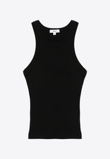 Agolde Rayne Ribbed Knit Tank Top  Black A73561260_BLK