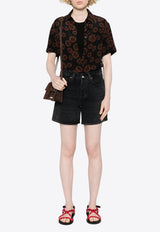 Agolde Rayne Ribbed Knit Tank Top  Black A73561260_BLK