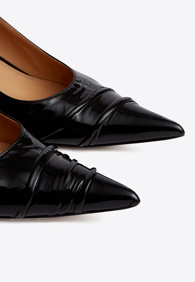 Maison Margiela Kinkies 55 Leather Pumps  Black S58WL0276P8194_T8013